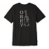 (166141752) OBEY TILL DEATH PREMIUM TEE-LIM BLK