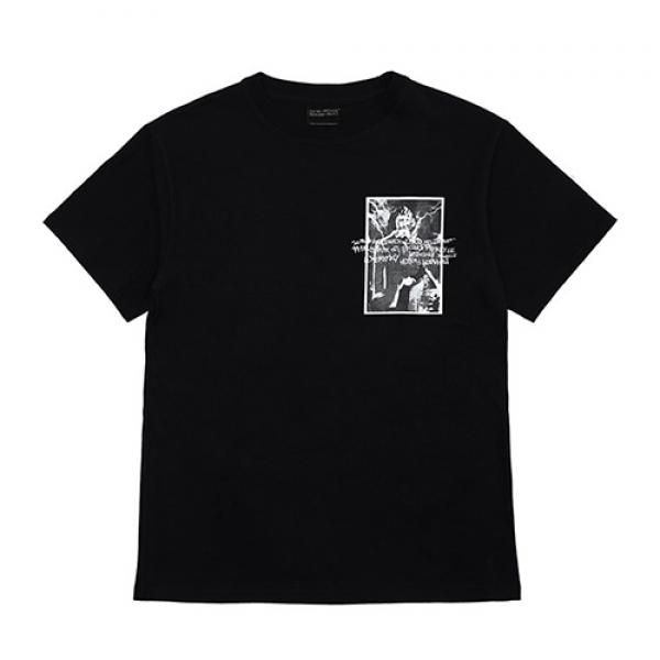 MADNESS PHOTO T-SHIRT-BLACK
