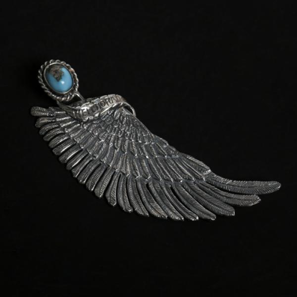 Eagle Wing with Turquise Pendant
