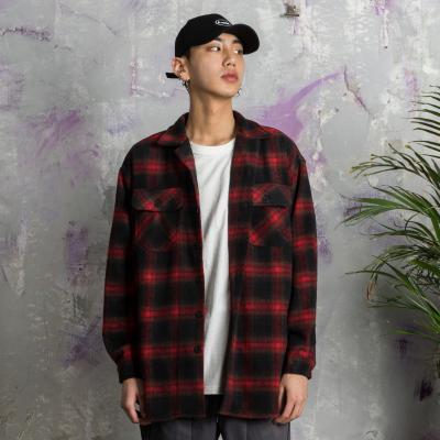 Archive HEAVYweight flannel shirts (red)