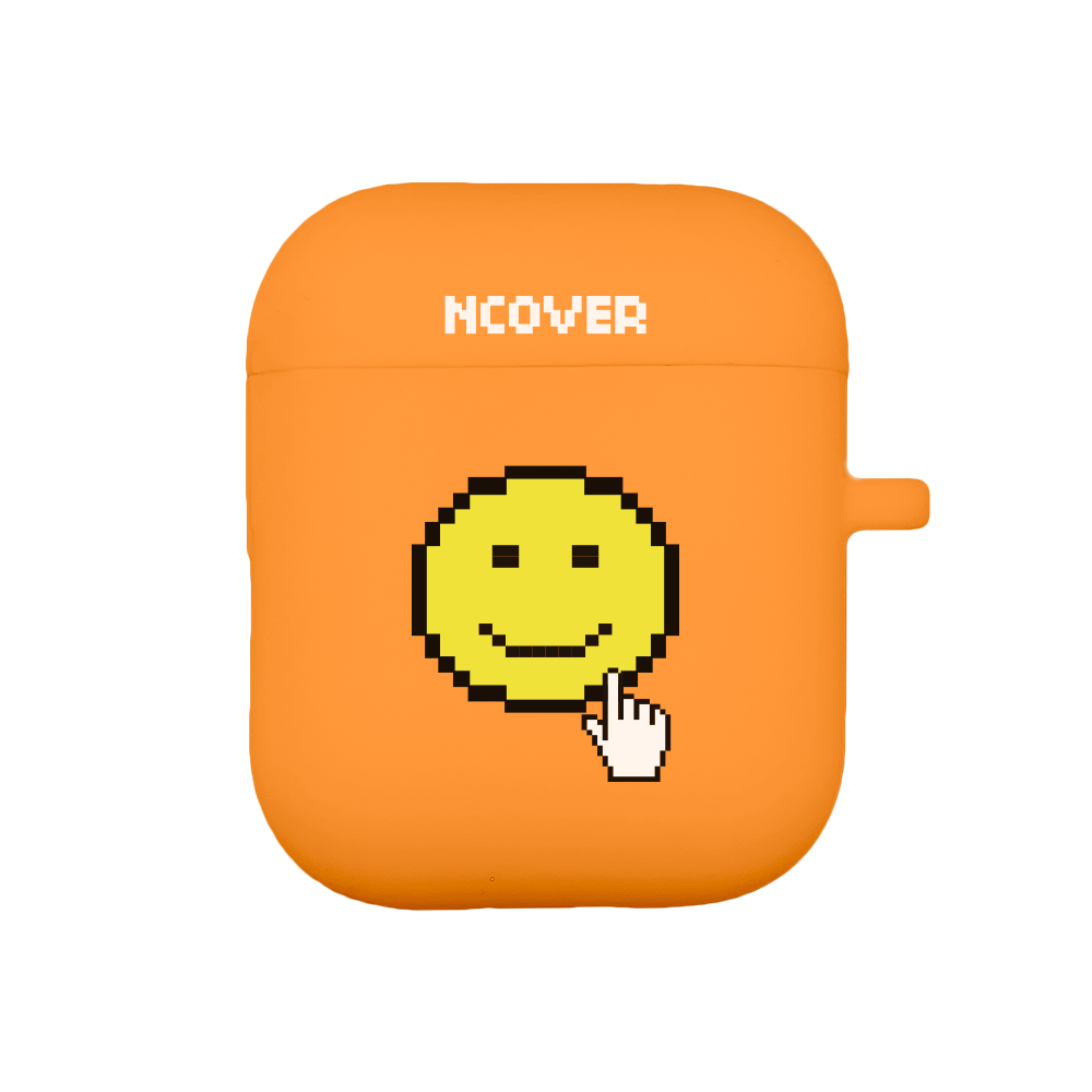 Smile cursor-orange(airpod case)