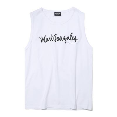 (SL01) M/G SLEEVELESS TOP-WHITE
