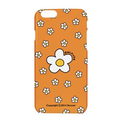 Small flower dot case-orange