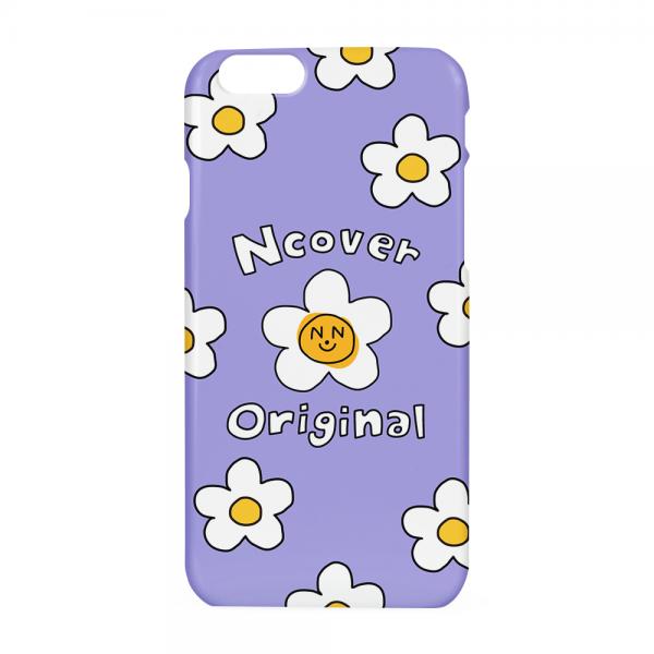Smile flower case-lilac