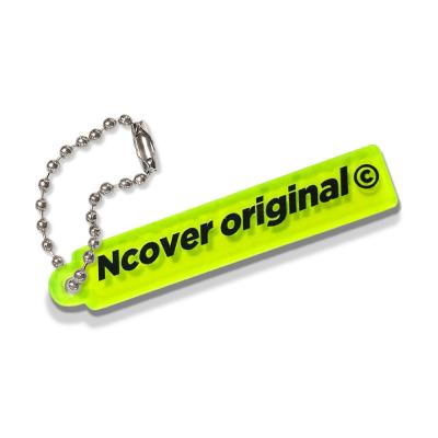 Rectangle original-Neon green(key ring)