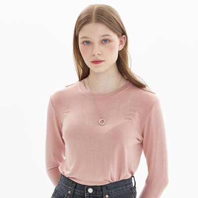 DAILY ROUND NECK TS_PINK