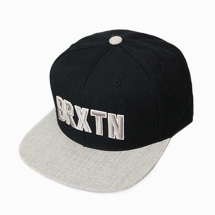 HAMILTON SNAPBACK-BLACK/LIGHT HEATHER GREY