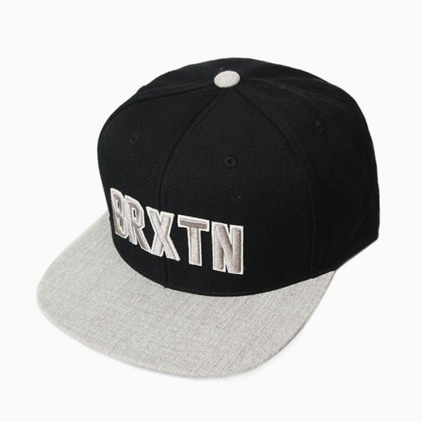 HAMILTON SNAPBACK-BLACK/LIGHT HEATHER GREY