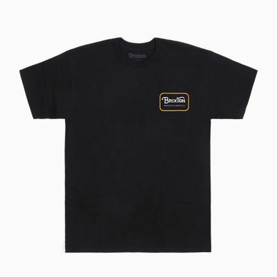 GRADE S/S TEE-BLACK/ORANGE
