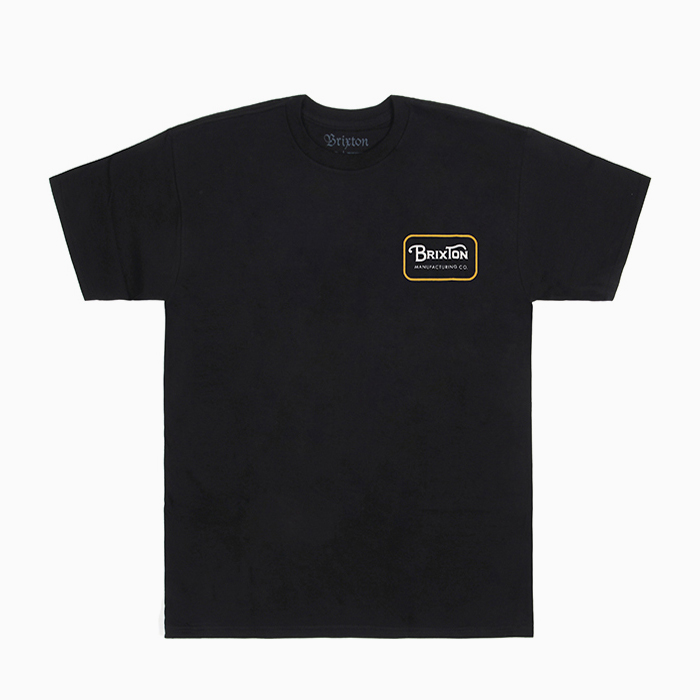 GRADE S/S TEE-BLACK/ORANGE
