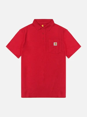 (K570) 포켓 카라 반팔티 RED