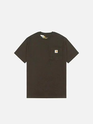 (K87) 워크 포켓 반팔티 DARK BROWN (DKB)