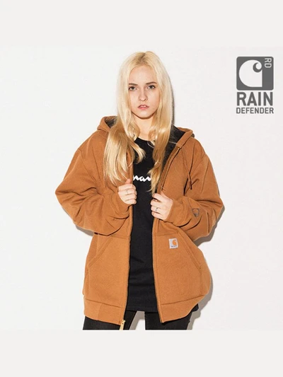 (100632) 써멀 후드집업 CARHARTT BROWN