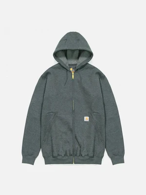 (K122) 미드웨이트 후드집업 CARBON HEATHER