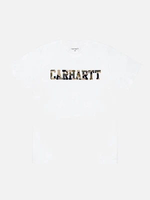 (I015730) COLLEGE T-SHIRT-WHT/CAMO