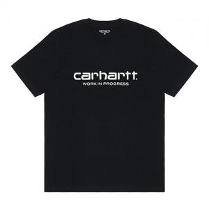 (I017144) WIP SCRIPT T-SHIRT-BLK