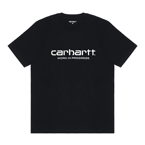 (I017144) WIP SCRIPT T-SHIRT-BLK
