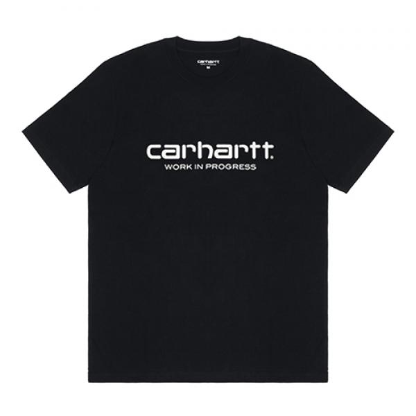 (I017144) WIP SCRIPT T-SHIRT-BLK