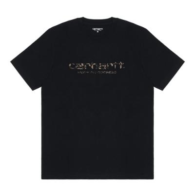 (I017144) WIP SCRIPT T-SHIRT-BLK/CAMO