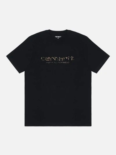 (I017144) WIP SCRIPT T-SHIRT-BLK/CAMO
