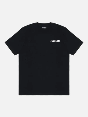 (I019638)WIP S/S COLLEGE SCRIPT LT T-SHIRT-BLK