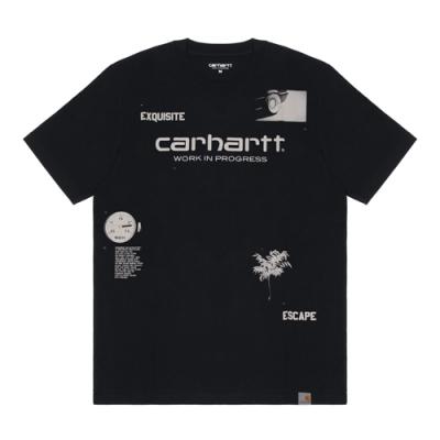 (I021344)WIP S/S ESCAPE SCRIPT T-SHIRT-BLK