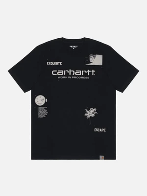 (I021344)WIP S/S ESCAPE SCRIPT T-SHIRT-BLK