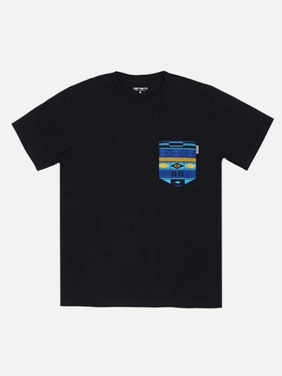 (I017127) LESTER POCKET T-SHIRT-BLK