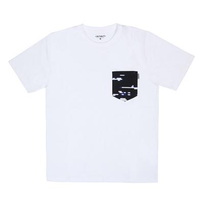 (I017127) LESTER POCKET T-SHIRT-WHT