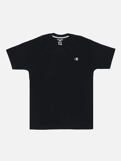 가슴로고 반팔티 BLK