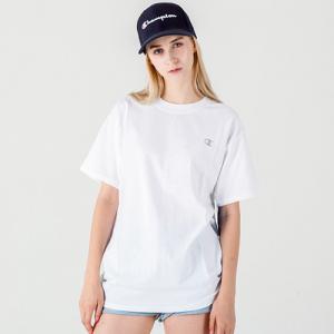 가슴로고 반팔티 WHT