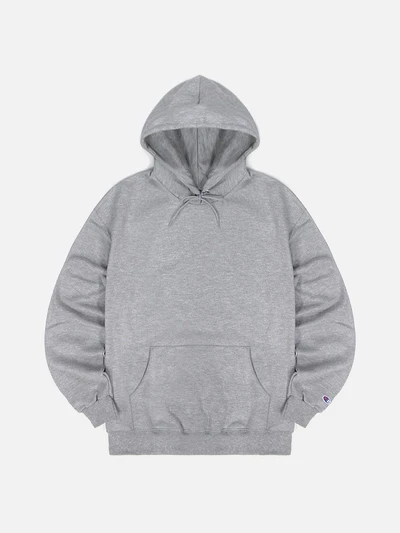 (S700) 파워블렌드 에코플리스 후드티 LIGHT STEEL HEATHER
