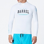 SWELL MEN RASHGUARD V3-WHITE