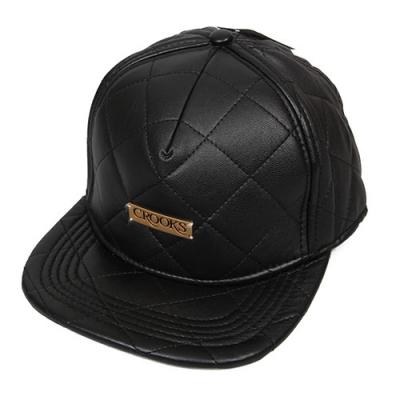 CROOKS METAL BADGE SNAPBACK - BLK(1520803)