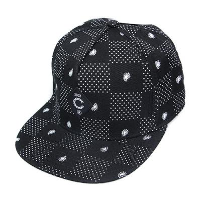 CHECKS STRAPBACK-BLK