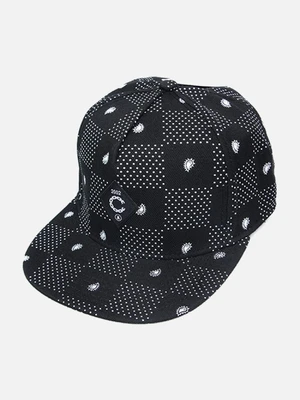 CHECKS STRAPBACK-BLK