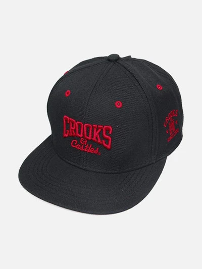 CORE LOGO STRAPBACK-BLK/RED