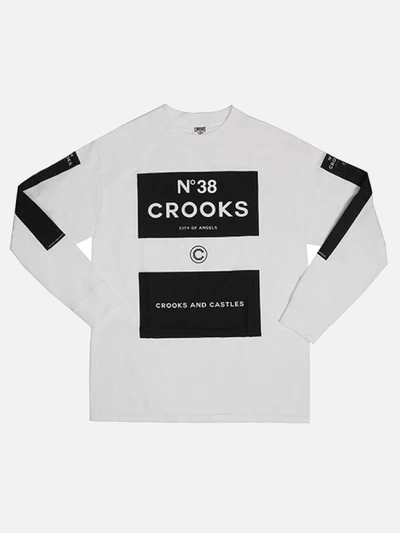 BLOCKS 38 LS TEE - WHT(1510111)