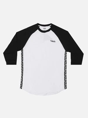 GRECO STRIPE BASEBALL RAGLAN-BLK/WHT(1570115)