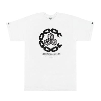 CHAIN C UNDERWORLD TEE - WHT(1510701)