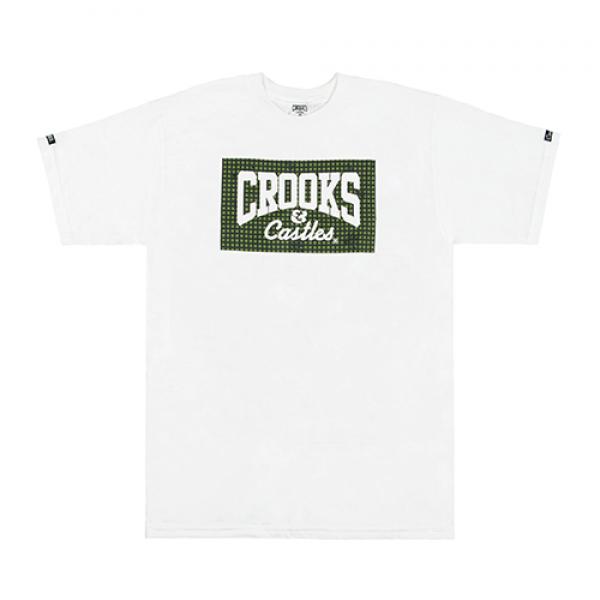 GRID CAMO CORE LOGO TEE - WHT(1510730)