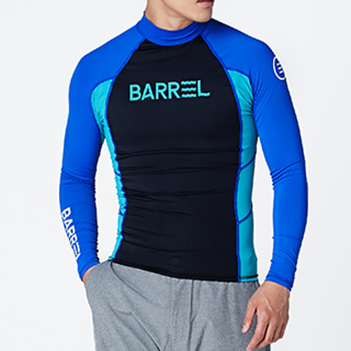 OG MEN RASHGUARD V3-BLUE-BLACK