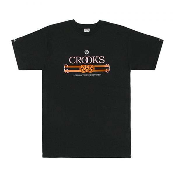 UNDERWORLD CROOKS TEE - BLK(1510706)