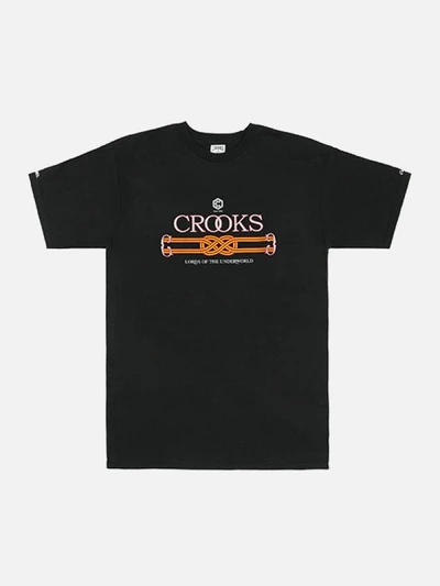 UNDERWORLD CROOKS TEE - BLK(1510706)