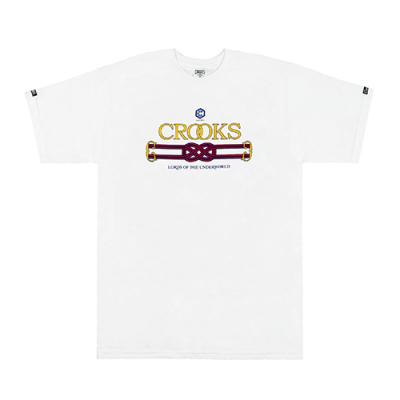 UNDERWORLD CROOKS TEE - WHT(1510706)