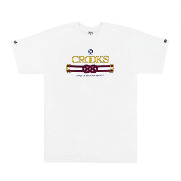 UNDERWORLD CROOKS TEE - WHT(1510706)