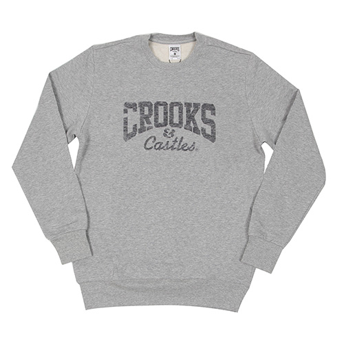 CORE LOGO CREW-GRY(1560122)