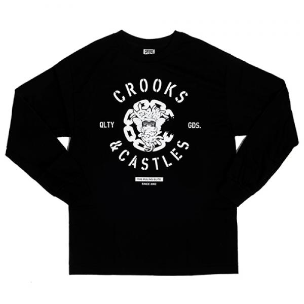 CROOKS SEAL CREWNECK - BLK(1520127)