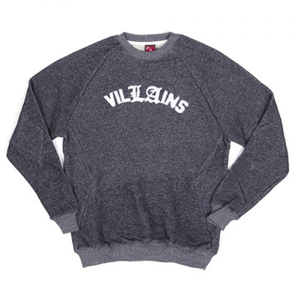 VILLAINS CREW SWEATSHIRT-BLK (1420109)