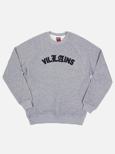 VILLAINS CREW SWEATSHIRT-GRY (1420109)